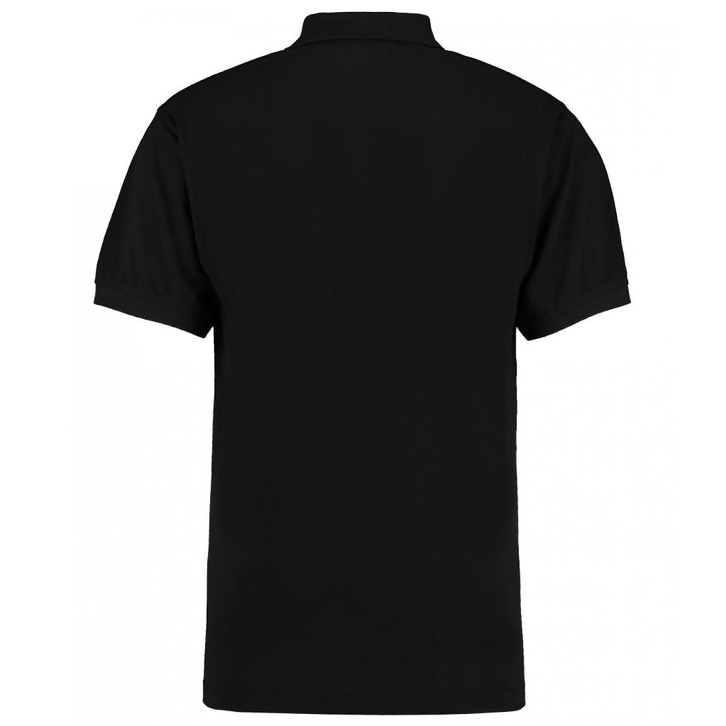 Kustom Kit Men's Black Workwear Pique Polo Shirt