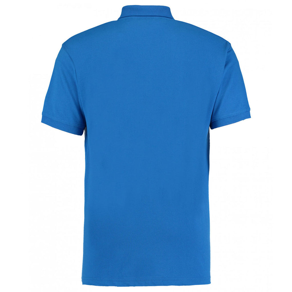 Kustom Kit Men's Electric Blue Workwear Pique Polo Shirt