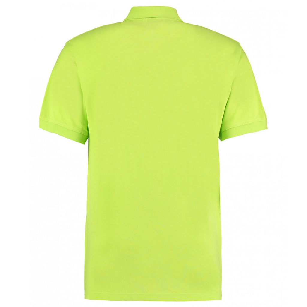 Kustom Kit Men's Lime Workwear Pique Polo Shirt