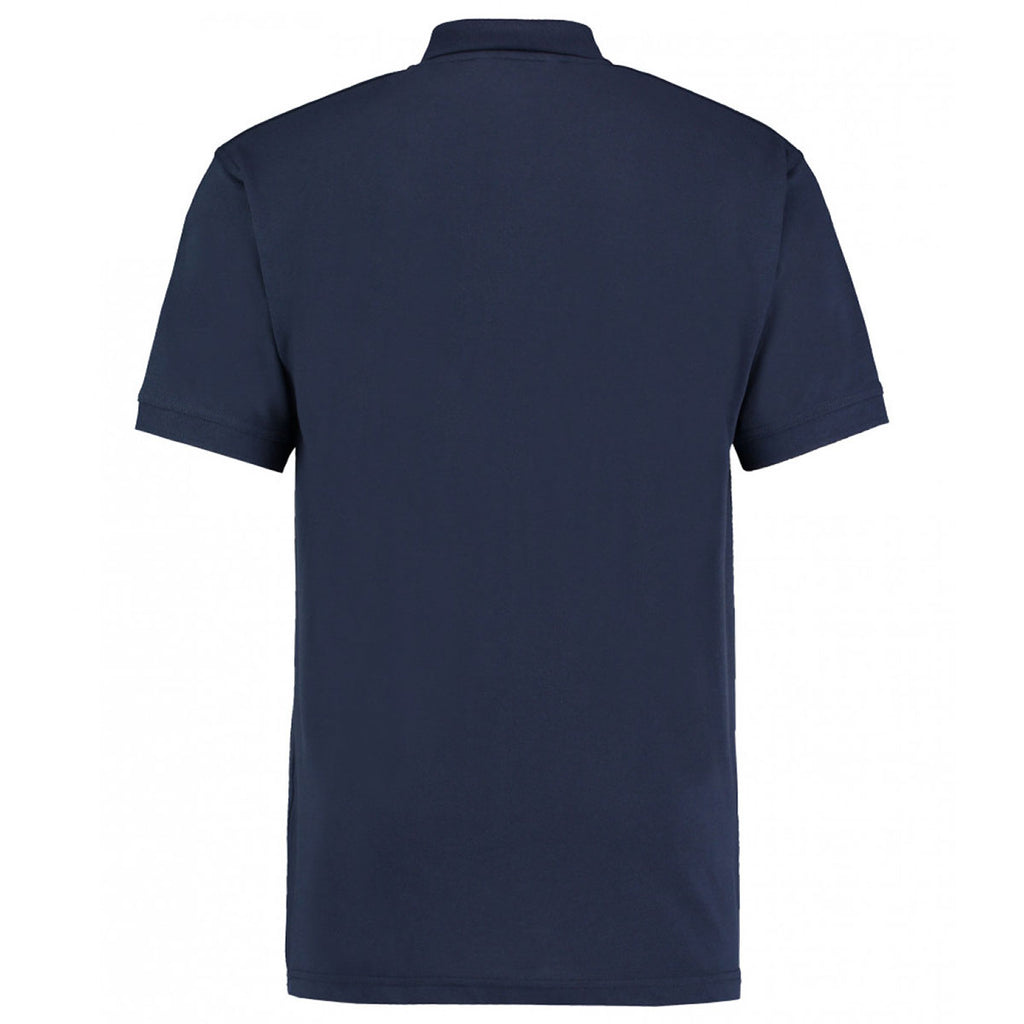 Kustom Kit Men's Navy Workwear Pique Polo Shirt