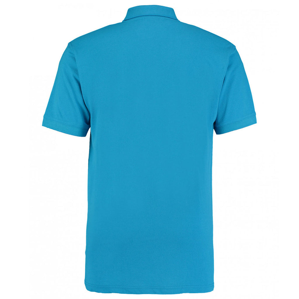 Kustom Kit Men's Turquoise Workwear Pique Polo Shirt