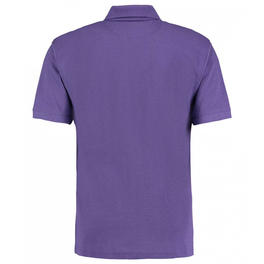 Kustom Kit Men's Purple Klassic Poly/Cotton Pique Polo Shirt