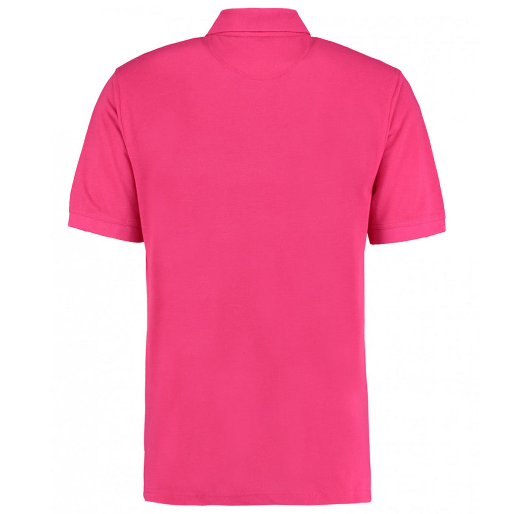 Kustom Kit Men's Raspberry Klassic Poly/Cotton Pique Polo Shirt