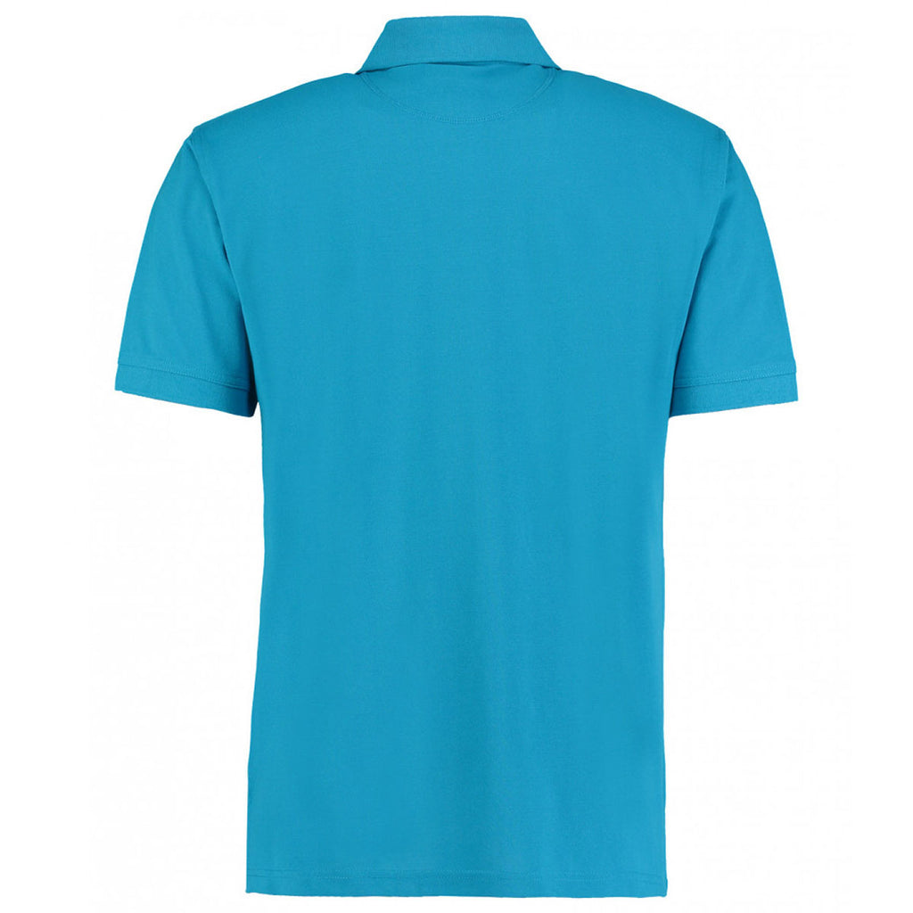 Kustom Kit Men's Turquoise Klassic Poly/Cotton Pique Polo Shirt