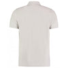 Kustom Kit Men's Light Grey Klassic Slim Fit Poly/Cotton Pique Polo Shirt
