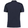 Kustom Kit Men's Navy Klassic Slim Fit Poly/Cotton Pique Polo Shirt