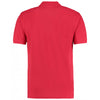 Kustom Kit Men's Red Klassic Slim Fit Poly/Cotton Pique Polo Shirt