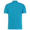 Kustom Kit Men's Turquoise Klassic Slim Fit Poly/Cotton Pique Polo Shirt