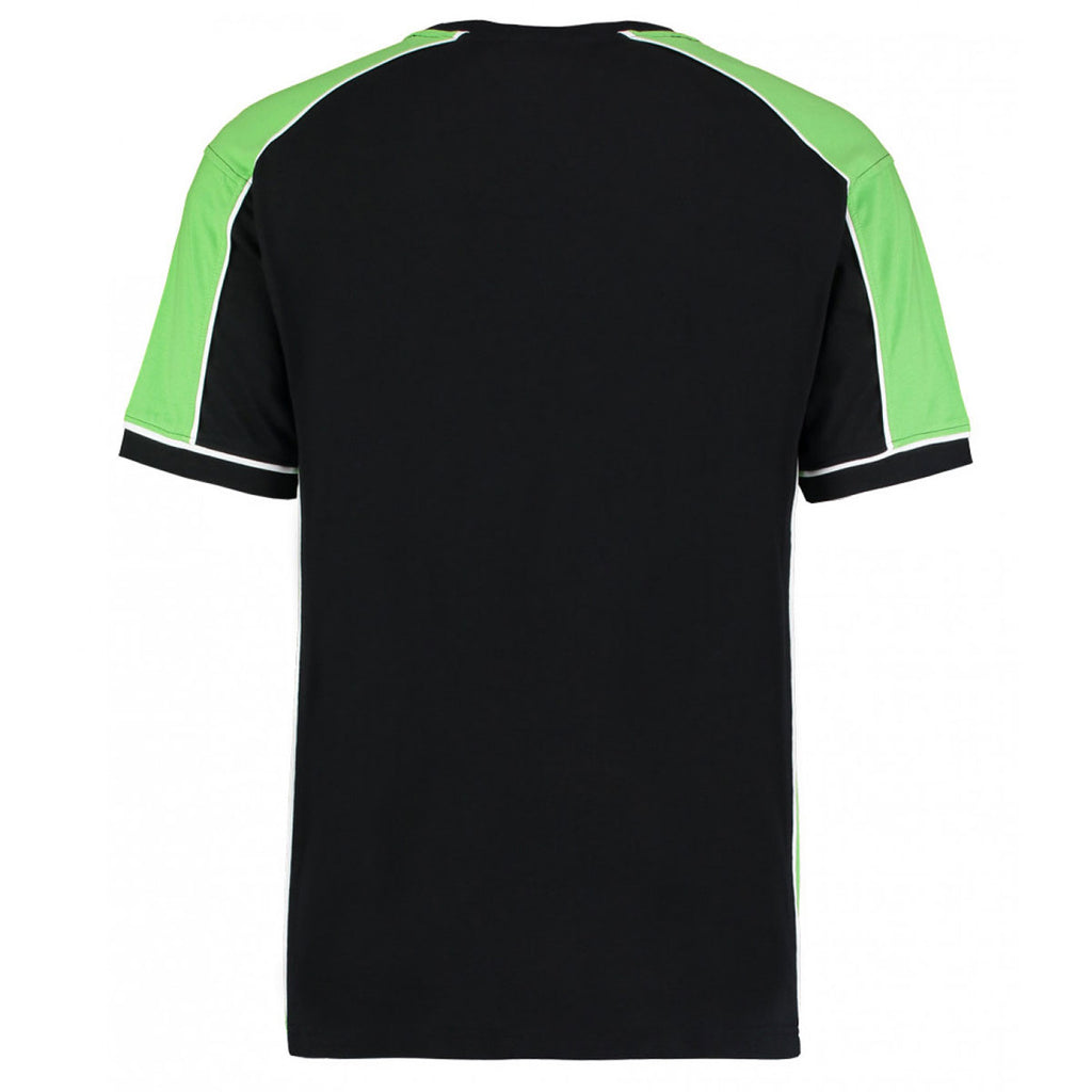 Gamegear Formula Racing Men's Black/Lime Estoril T-Shirt
