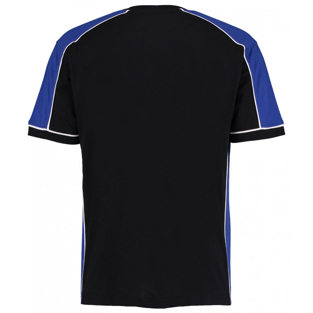 Gamegear Formula Racing Men's Black/Royal Estoril T-Shirt