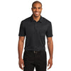 k540p-port-authority-black-polo