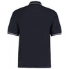 Kustom Kit Men's Navy/White St Mellion Tipped Cotton Pique Polo Shirt