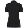 Kustom Kit Women's Black Klassic Pique Polo Shirt