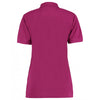 Kustom Kit Women's Magenta Klassic Pique Polo Shirt