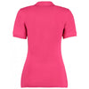 Kustom Kit Women's Raspberry Sophia Comfortec V Neck Polo Shirt