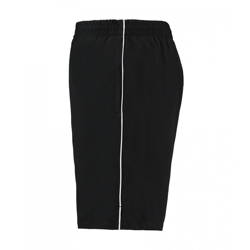 Gamegear Men's Black/White Track Shorts