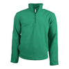 kb912-kariban-green-quarter-zip
