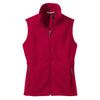 port-authority-women-red-fleece-vest