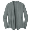 l5430-port-authority-women-grey-cardigan