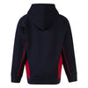 Finden + Hales Kids Navy/Red Contrast Hooded Sweatshirt