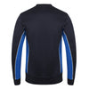 Finden + Hales Men's Navy/Royal Contrast Crew Neck Sweatshirt