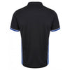Finden + Hales Men's Navy/Royal Contrast Panel Polo Shirt