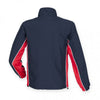 Finden + Hales Kids Navy/Red Contrast Track Top