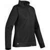 Stormtech Women's Black/Granite Tactix Bonded Fleece Shell