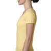 Next Level Women's Banana Cream Deep V-Neck Tee
