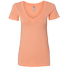 n3540-next-level-women-orange-tee
