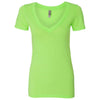 n3540-next-level-women-neon-green-tee