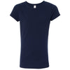 n3710-next-level-women-navy-tee