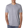 Next Level Men's Dark Heather Gray Premium Fitted CVC Crew Tee