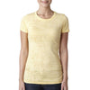 Next Level Women's Banana Cream Burnout Tee