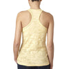 Next Level Women's Banana Cream Burnout Racerback Tank