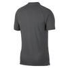 Nike Men's Dark Grey/Black Zonal Cooling Polo