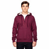 s185-champion-burgundy-quarter-zip-hood