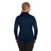 Champion Women's Navy/Stone Grey Performance 5.4-Ounce Colorblock Full-Zip Jacket