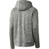 Sport-Tek Men's Black PosiCharge Electric Heather Fleece Hooded Pullover