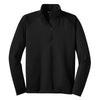 sport-tek-black-stretch-pullover