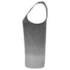 Tombo Women's Dark Grey/ Light Grey Marl Seamless Fade Out Vest