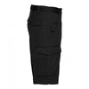Russell Men's Black Workwear Poly/Cotton Shorts