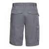 Russell Men's Convoy Grey Workwear Poly/Cotton Shorts