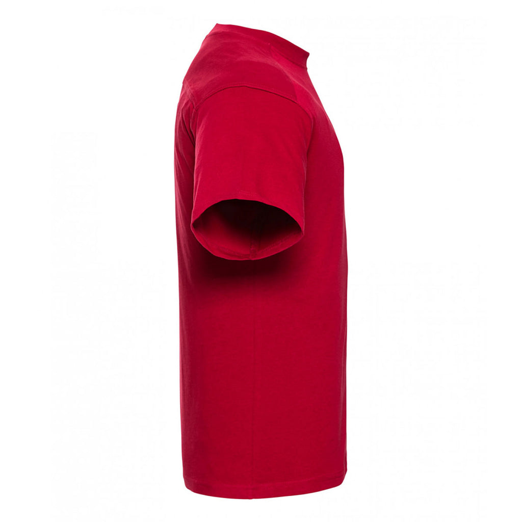 Russell Men's Classic Red Heavyweight T-Shirt
