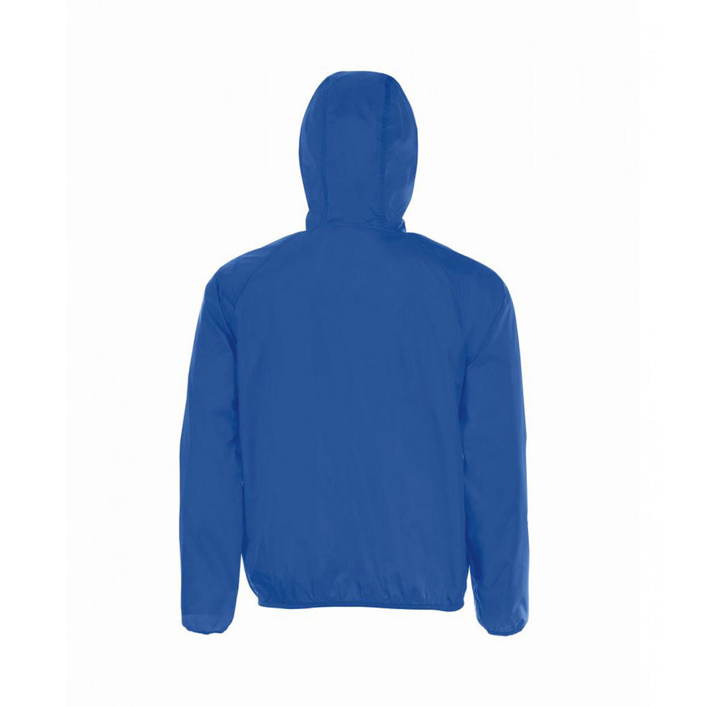 SOL'S Unisex Royal Blue Shore Windbreaker Jacket