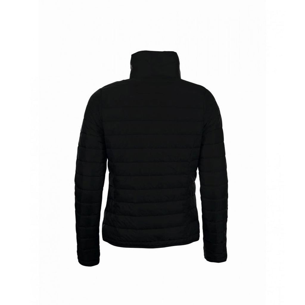 SOL'S Women's Black Ride Padded Jacket