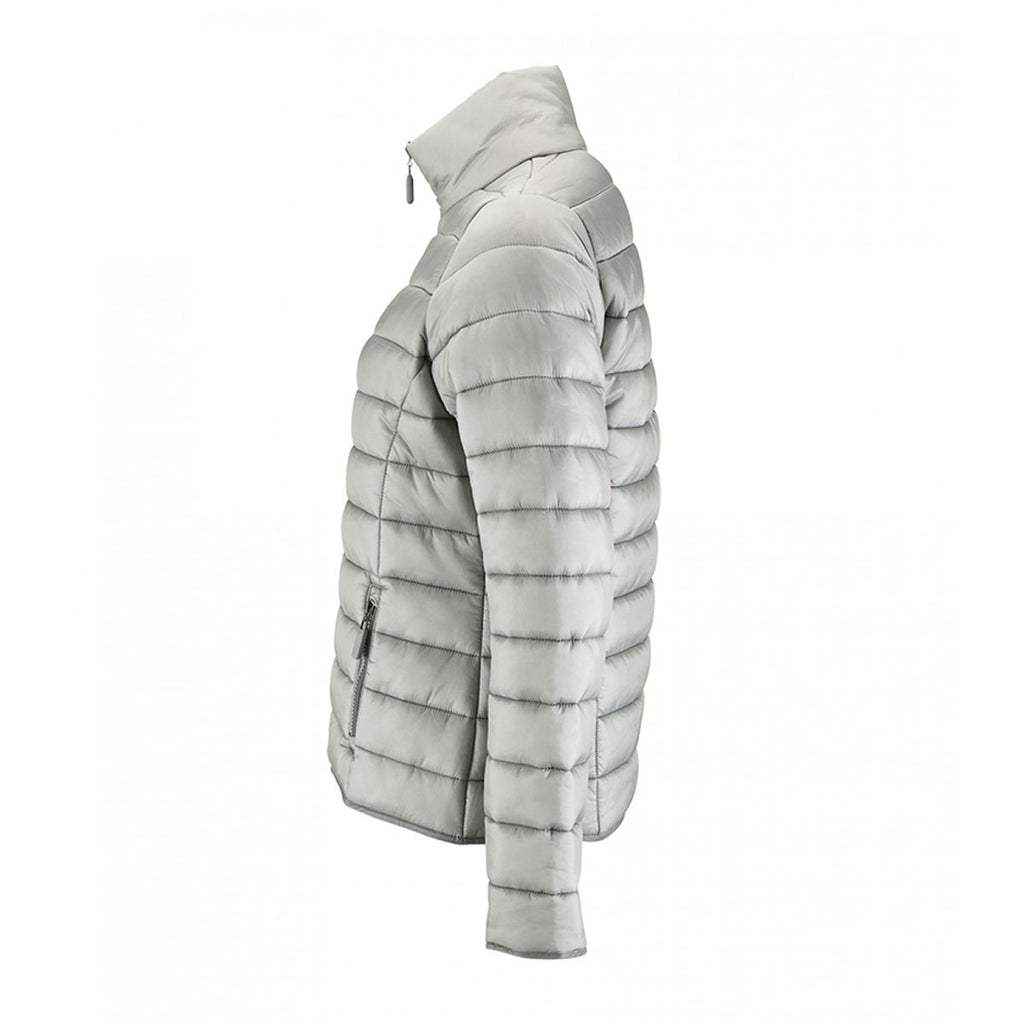 SOL'S Women's Metal Grey Ride Padded Jacket