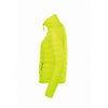 SOL'S Women's Neon Lime Ride Padded Jacket