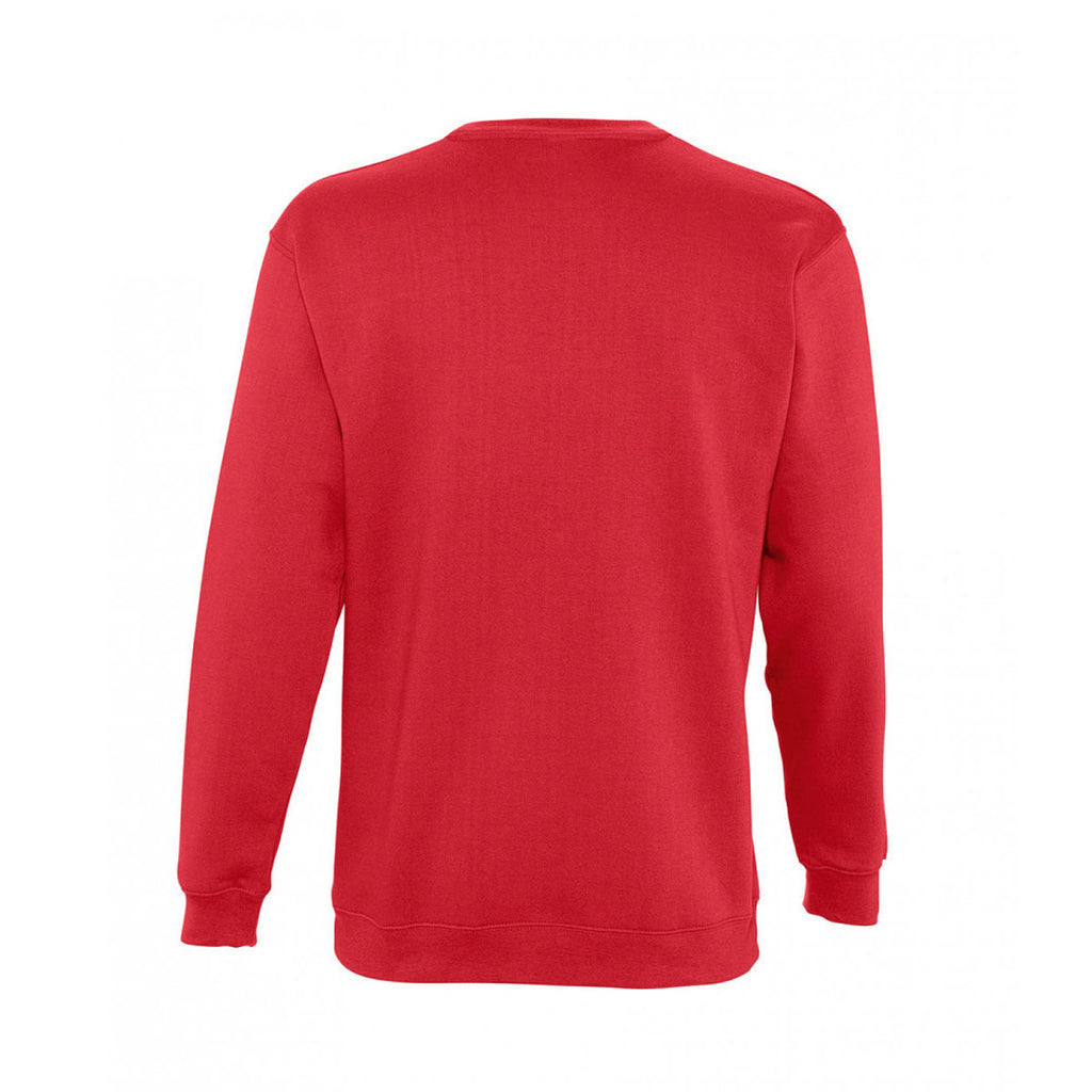 SOL'S Unisex Red Supreme Sweatshirt
