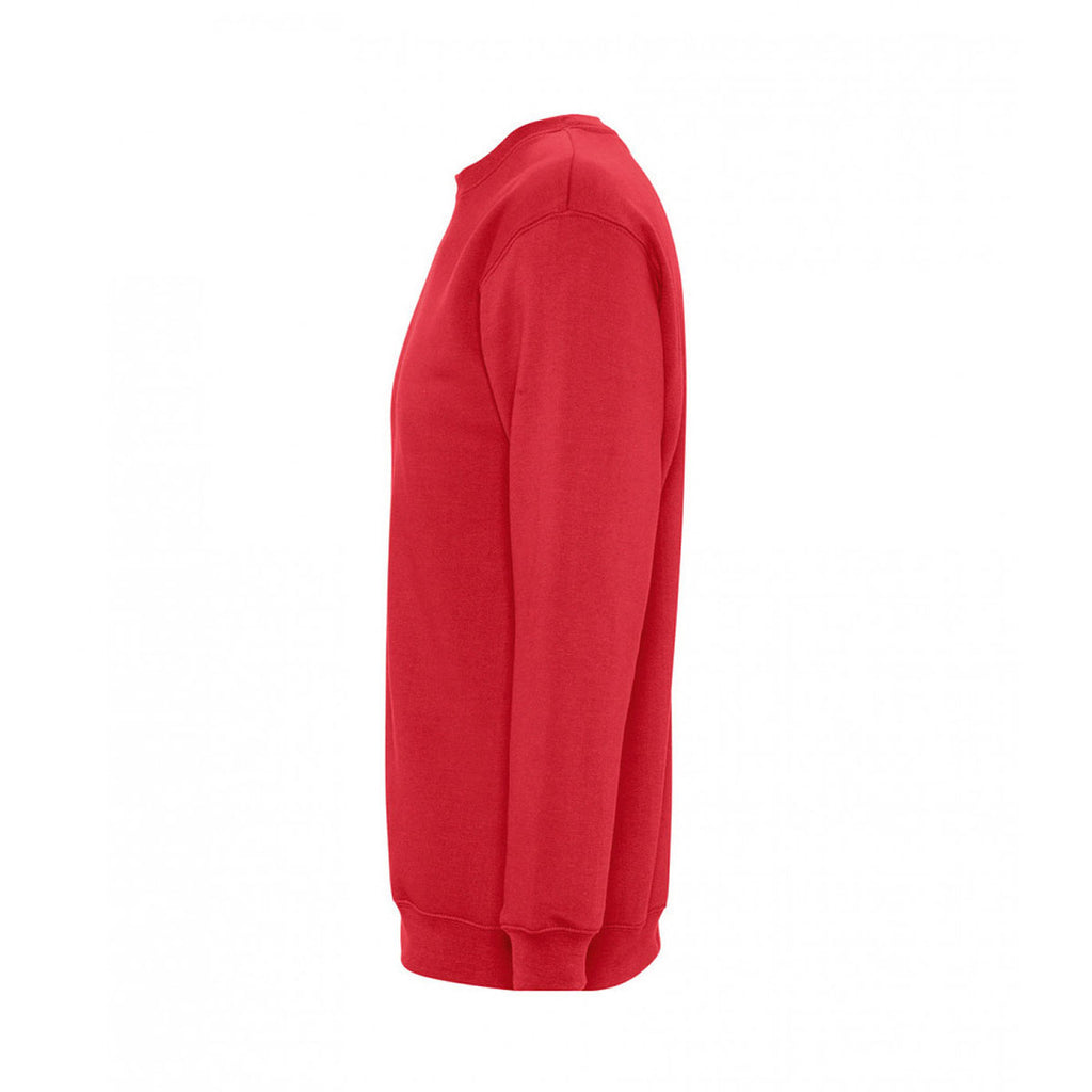 SOL'S Unisex Red Supreme Sweatshirt